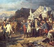 Auguste Couder Siege of Yorktown oil painting artist
